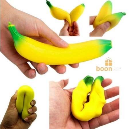 Игрушка антистресс "Банан" Squishy banan